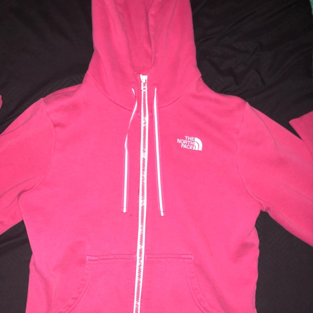 Pink zip up